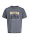JACK & JONES Chemise 'JJWALKER' crème / jaune clair / gris foncé / noir