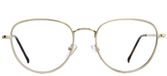 Zerone Five Zo 918 Lunettes de vue femme doré œil de chat 52mm