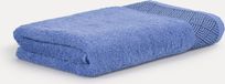 MÖVE Frottana Geometry Badhanddoek 67 x 140 cm Katoen Blauw