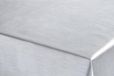 Bellatio Design Tafelkleed - Zilver - Metallic Look - 140 x 180 cm