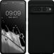 kwmobile telefoonhoesje geschikt voor Google Pixel 7 Pro - Hoesje met siliconen coating - Smartphone case in zwart