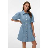 VERO MODA A-lijn jurk medium blue