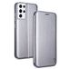 Cool Flip Cover voor Samsung G998 Galaxy S21 Ultra Elegance zilver