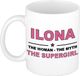 Bellatio Decorations Ilona Woman Myth Supergirl mok - Oudroze Keramiek - 300 ml