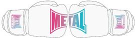 GANTS Metal Boxe Bokshandschoenen ERGO90 Miami Vice Wit 14 oz