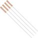 5Five BBQ spiezen - RVS - 45 cm - 4 stuks