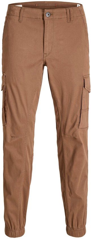 Jack & Jones Cargo broek Regular Fit Cocoa W34 X L32