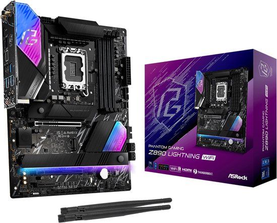 Asrock Z890 Lightning WiFi Intel Z890 LGA 1851 ATX DDR5