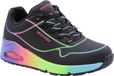 Skechers Dames Sneakers Uno Zonnepracht Zwart Maat 38