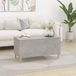 Maison Exclusive - Table basse aspect béton, gris, 90x44,5x45 cm, en panneaux de particules