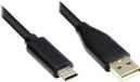 Good Connections USB-C naar USB-A kabel - USB2.0 - 1,8 meter - Zwart