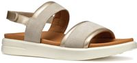 Geox D XAND 2S A damessandalen, Lt Taupe/Lt Gold, 40 EU