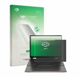 upscreen - privacy screenprotector voor HP Spectre x360 2-in-1 14-ef2000 13.5" - Folie Beschermfolie Blauwlichtfilter