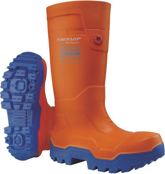 Dunlop Veiligheidsschoenen LP8KU01 FieldPRO Thermo+ Oranje Maat 45
