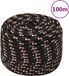 vidaXL - Boot - touw - 14 mm - 100 m - polypropyleen - zwart