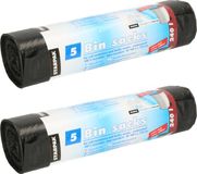 Papstar Afvalzakken XXL - 240 liter - Zwart - 10 stuks