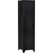 Armoire Métallique Style Industriel 1 Porte Pour Entrée Et Chambre, 43x50x180cm, Noire