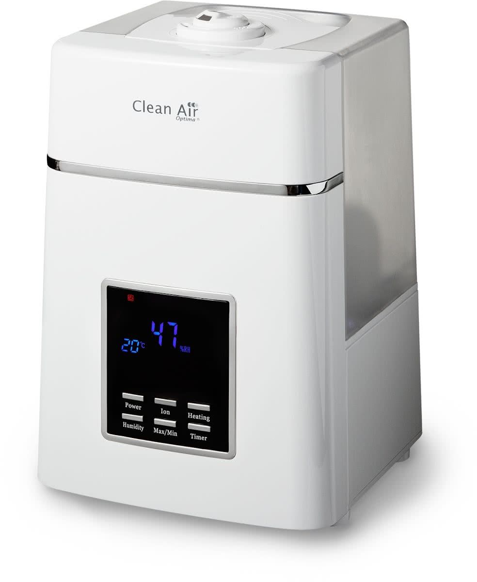 CLEANAIR Luchtbevochtiger met ionisator CA-604W Geschikt voor ruimtes tot: 55mÂ² / 140mÂ