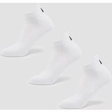 MP unisex trainingssokken (verpakking met drie stuks) Wit - UK 9-11