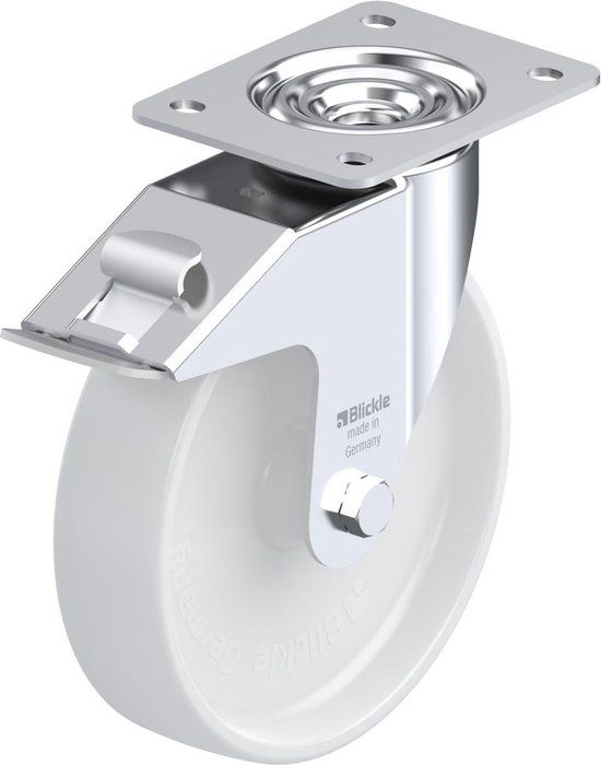 Blickle LE-PO 200G-FI Zwenkwiel met rem