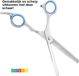 Heble® Professionele Uitdunschaar - Effileerschaar - Rechtshandig - RVS - Blauw