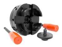 WEN LA4444 4-inch 4-Jaw zelfcentrerende Chuck Set met 1-Inch x 8TPI schroefdraad