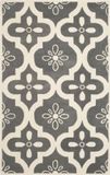 Safavieh Vloerkleed Jessie handgemaakt wol 152 x 244 cm Donkergrijs