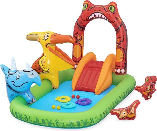 Bestway Opblaasbaar speelcentrum Jurassic 241 x 140 x 137 cm