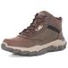 Skechers Santoro - Hopkins Veterschoenen Hoog - Donkerbruin - Maat 44