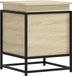 vidaXL Opbergbox met deksel 40x40x51,5 cm bewerkt hout sonoma eiken