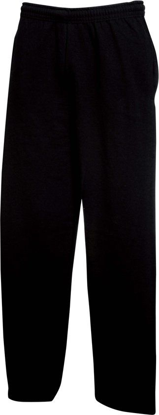 Fruit of the Loom Joggingbroek met rechte Pijp Zwart Maat XL