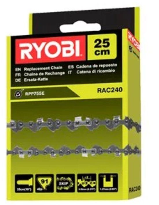 Ryobi RAC240 Serie - Zaagketting - 25 cm