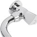 Differnz Robinet mural - Robinet d'eau froide - Bec pivotant - Chrome