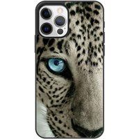 Apple iPhone 12 Oeil de leopard Verstevigd hoesje met sublimatie bedrukking