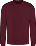 Just Hoods AWDis Sweat Burgundy Maat 4XL
