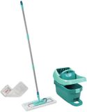 Leifheit Set Wisdoekpers Profi XL met rollen, dweil met micro duo-hoes plus gratis stofhoes SUPERDUSTER XL