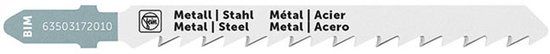 Fein 63503172010 Decoupeerzaagblad voor metaal BIM 75 T1.2/2.5 MS SC 5 stuk(s)