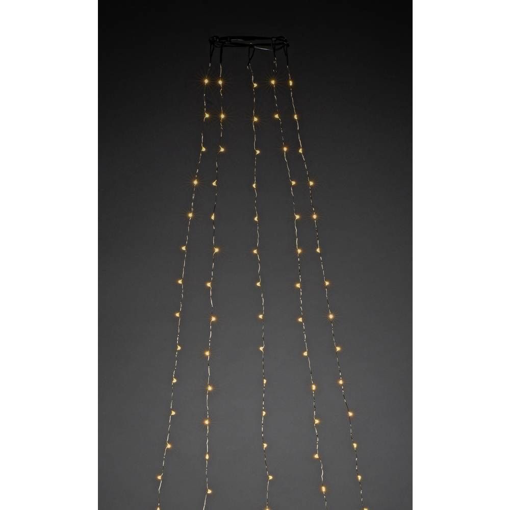 Konstsmide 6578-870 - LED Light Decoration Chain - 240 Amber LEDs - Indoor Use