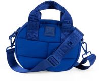 Fresh 'n Rebel Coze Tone - Puffy Koptelefoonhoes & Everyday Carry Bag voor Accessoires - Crossbodytas met Verstelbare Band en Handvatten - Premium Afwerking - Cobalt Blue
