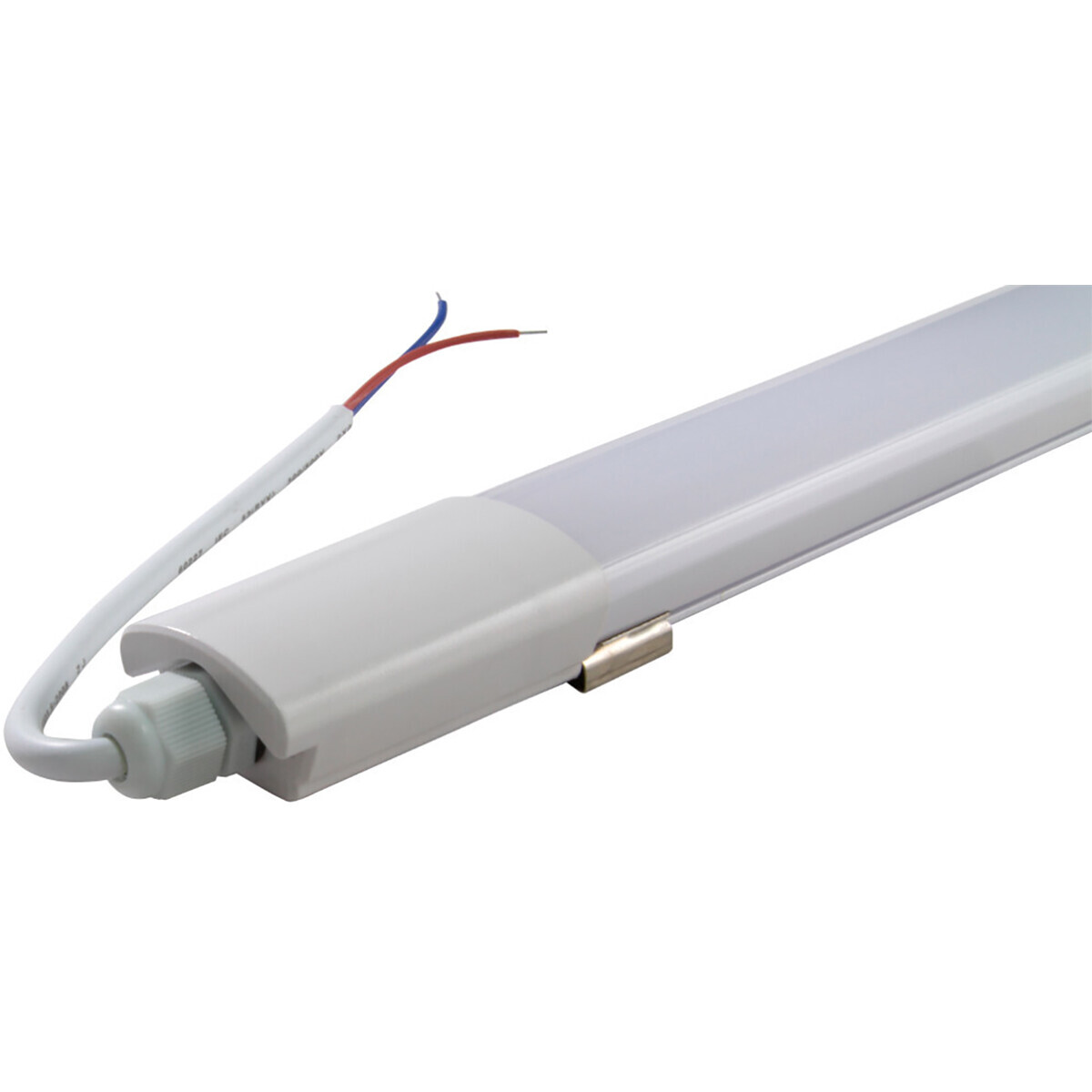 BES LED LED Balk - Prixa Blin - 36W - Waterdicht IP65 - Helder/Koud Wit 6500K - Kunststof - 120cm