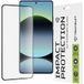 Techsuit Film de protection d'écran pour Xiaomi Redmi Note 14S, Verre Trempé, Full Glue, 111D, Noir