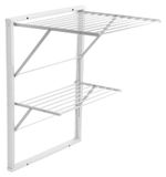 OEM Massief Hout Wasdroger 11 meter uitschuifbaar wit