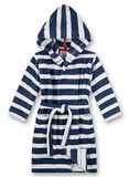 Sanetta Badjas Blauw/Wit Gestreept Katoen Kinderen 164
