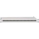 Rutenbeck PP-ClassEA iso-24/1 24 poorten Netwerkpatchpaneel 483 mm (19) CAT 6 1 HE Grijs Ingericht