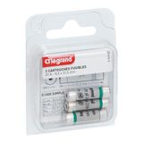 Legrand 0 929 03 Zekering Zilver 1 stuk(s) 8,5 mm 31,5 mm