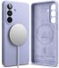 Ringke Silicone Magnetic Hoesje Geschikt voor Samsung Galaxy S26 Plus | Compatibel met MagSafe / Qi2 | Back Cover met Magneet | Zacht Siliconen | Slank Design | Paars
