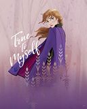 Komar Disney Muurafbeelding Frozen Anna True to Myself | Kinderkamer, Babykamer, Decoratie, Kunstdruk | zonder lijst | WB076-40x50 | Maat: 40 x 50 cm (breedte x hoogte)
