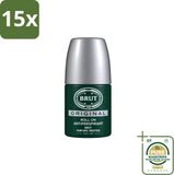 Brut 15 x Déodorant bille Original Verre 50 ml