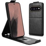 Google Pixel 11 Pro XL Étui à rabat vertical avec support - Noir