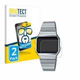 BROTECT - Screenprotector voor Casio A700WE - Folie Beschermfolie transparant 2 Stuks